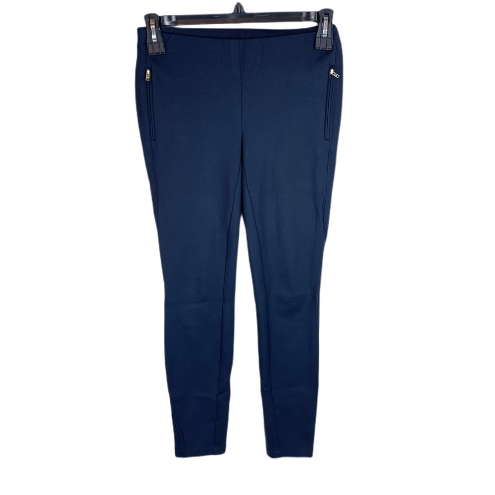 ✅ Tommy Hilfiger Navy blue stretch leggings pants size XS